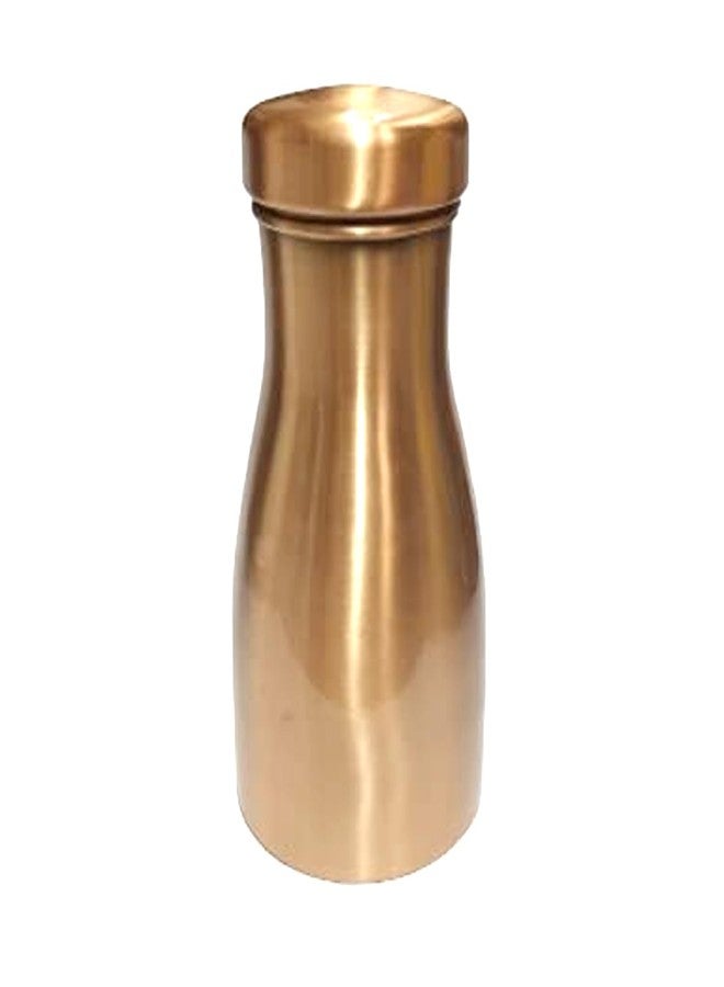 Dynore Copper Water Bottle/Bedroom Jar/Bedside Bottle With Inbuilt Copper Glass- 800 ml - Image 1